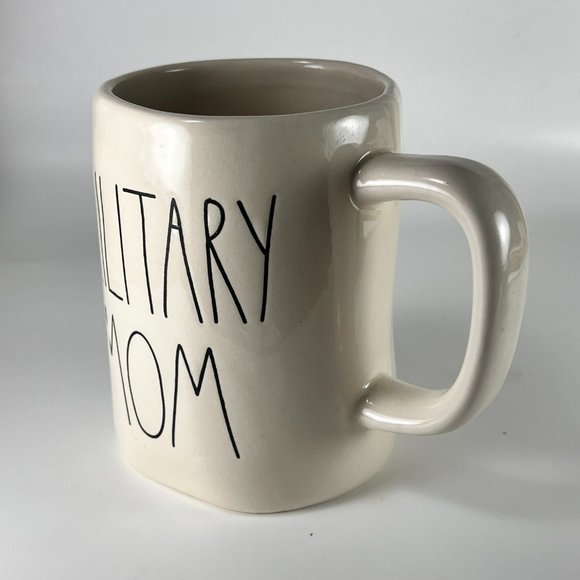 Military Mom Coffee Cup Mug Rae Dunn Oversized Ceramic - Picture 2 of 11